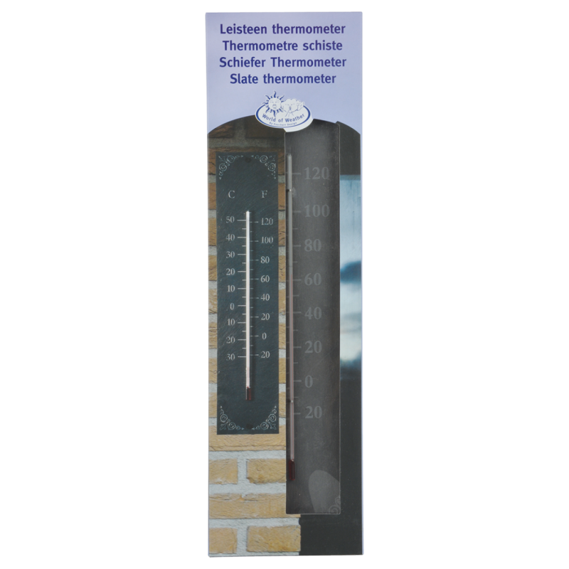 Verdeel Helaas Quagga Thermometer leisteen - lantaarngietijzer