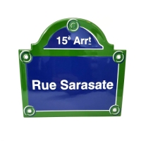 Straatnaambord Paris