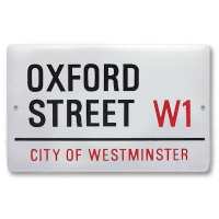 Straatnaambord London Oxford