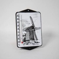 Emaille thermometer molen