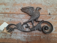 Ornament hekwerk poort vogel decoratie ijzer