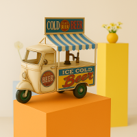 Truck metaal beer