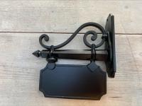 Naambord klein aluminium