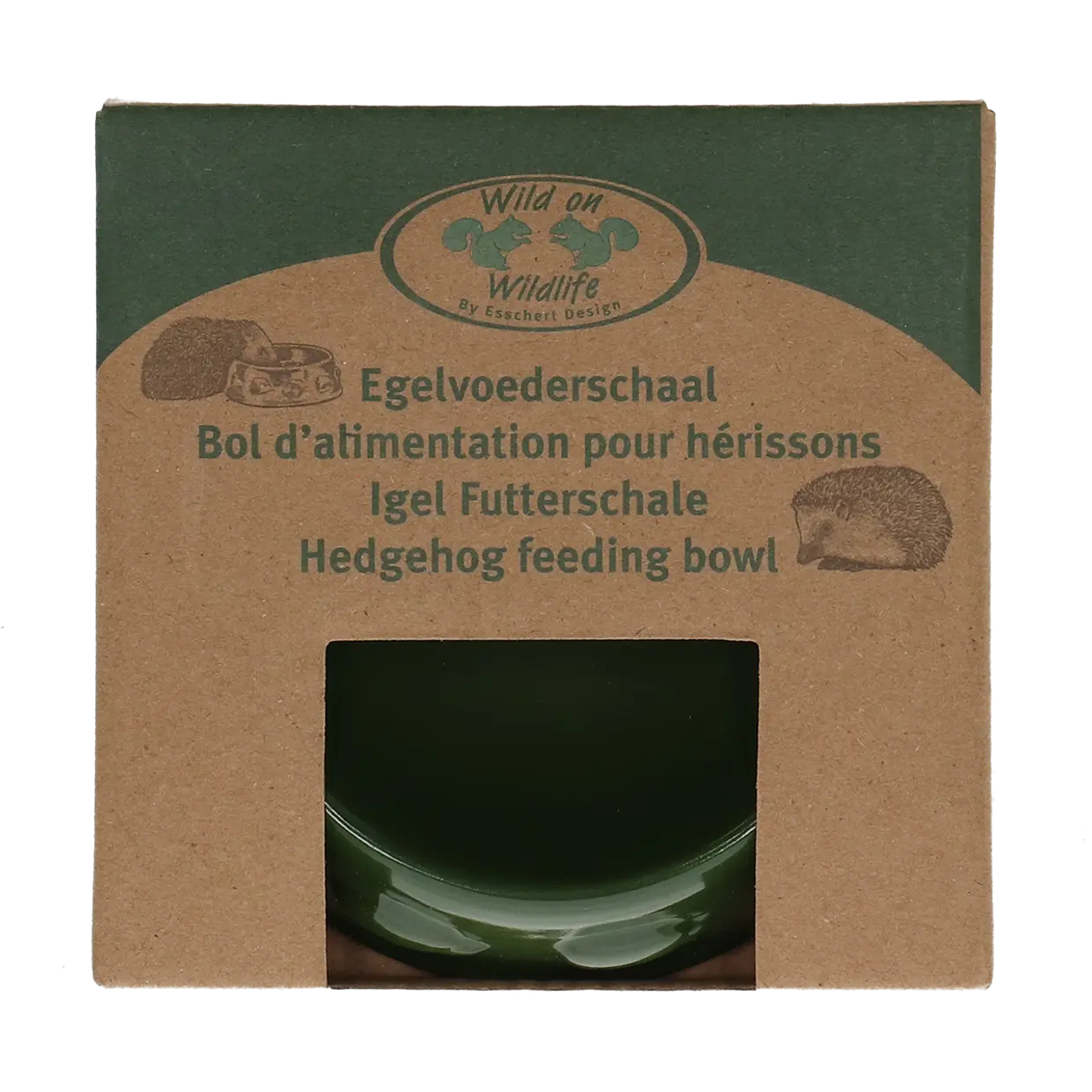 Voederschaal egel esschert design