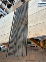 Spijl frans balkon draai 100 cm
