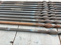 Sierspijl trap balkon met 2 x draai