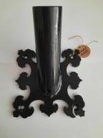 vlaggenstokhouder smeedijzer barok 14 x14 cm